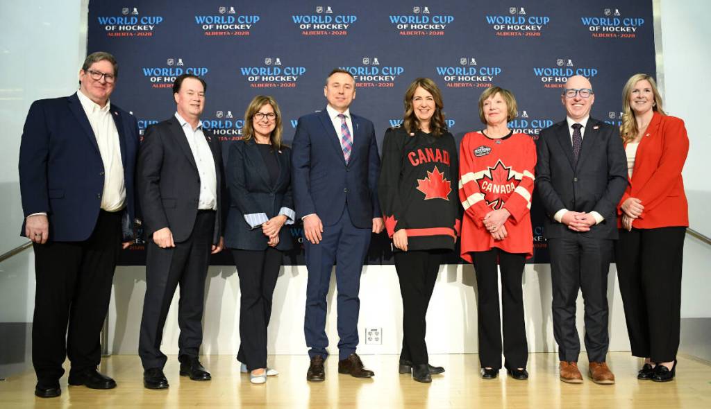 It was announced on Monday that Calgary and Edmonton will host the 2028 World Cup of Hockey. (Photo by Chris Schwarz/Government of Alberta)